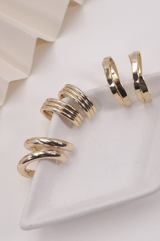 Ash Classic Hoop Trio