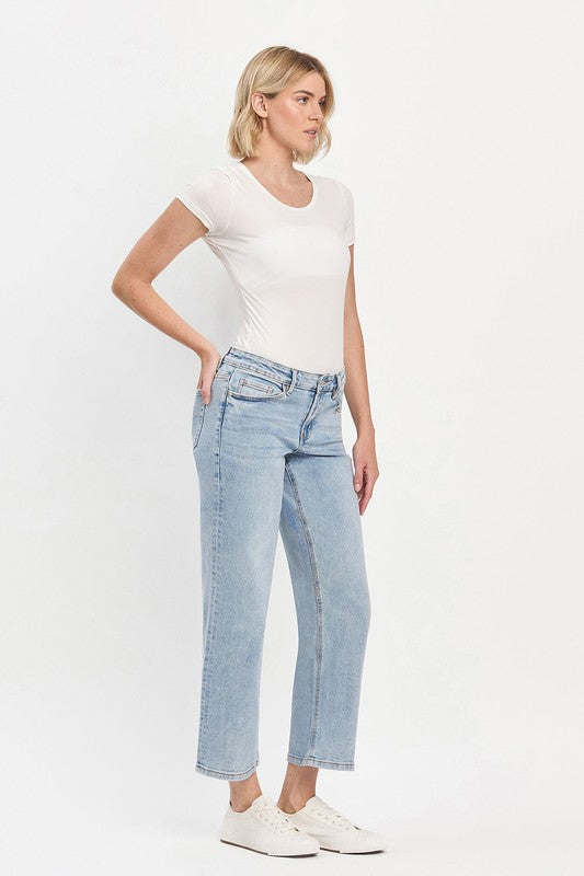 Vervet Mid-Rise Dad Jeans