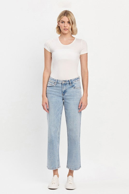 Vervet Mid-Rise Dad Jeans