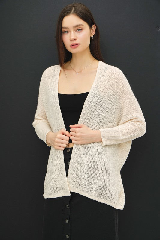 Ivory Dolman Cardigan