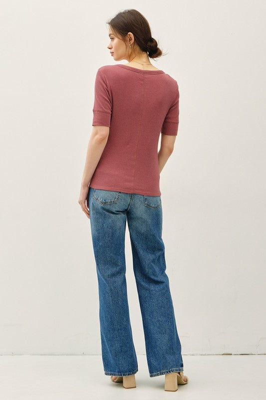 Classic Henley- 3 colors