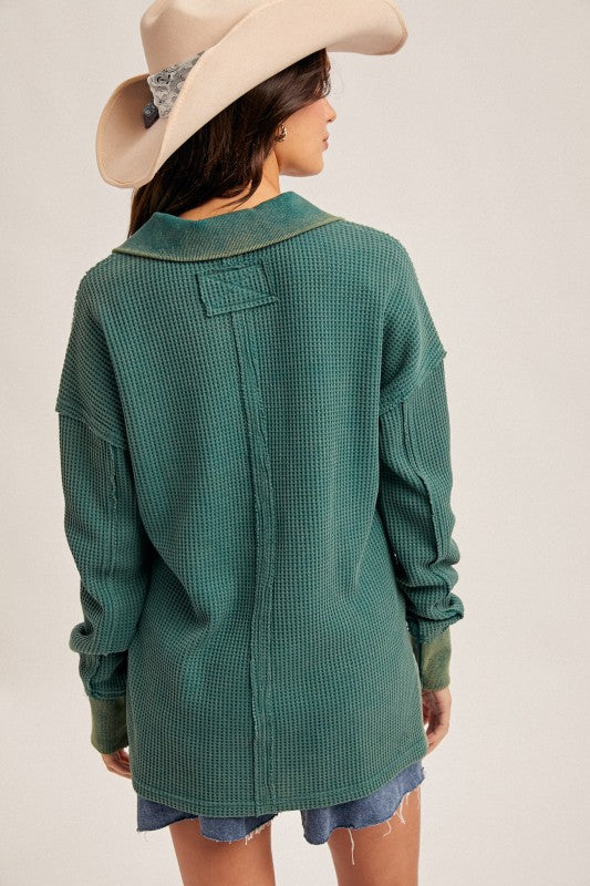 Forrest Green Washed Thermal