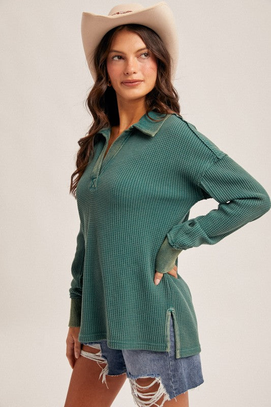 Forrest Green Washed Thermal