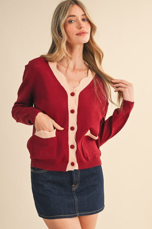 Cherry Vanilla Cardi
