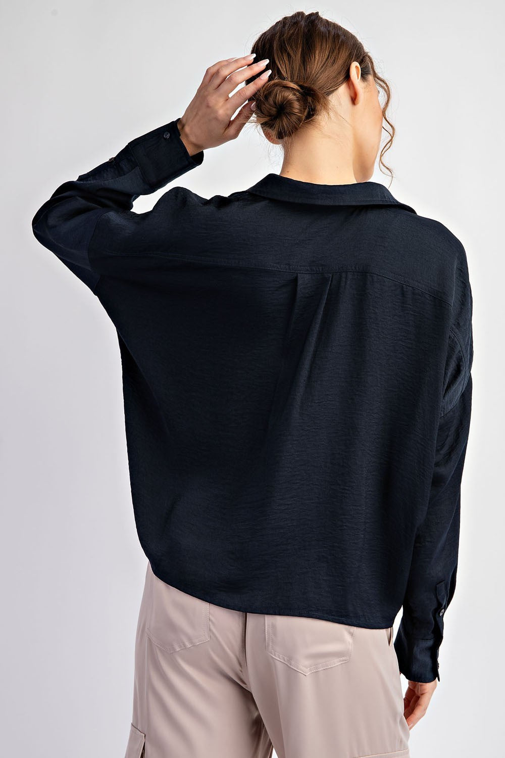 Midnight Knot Blouse