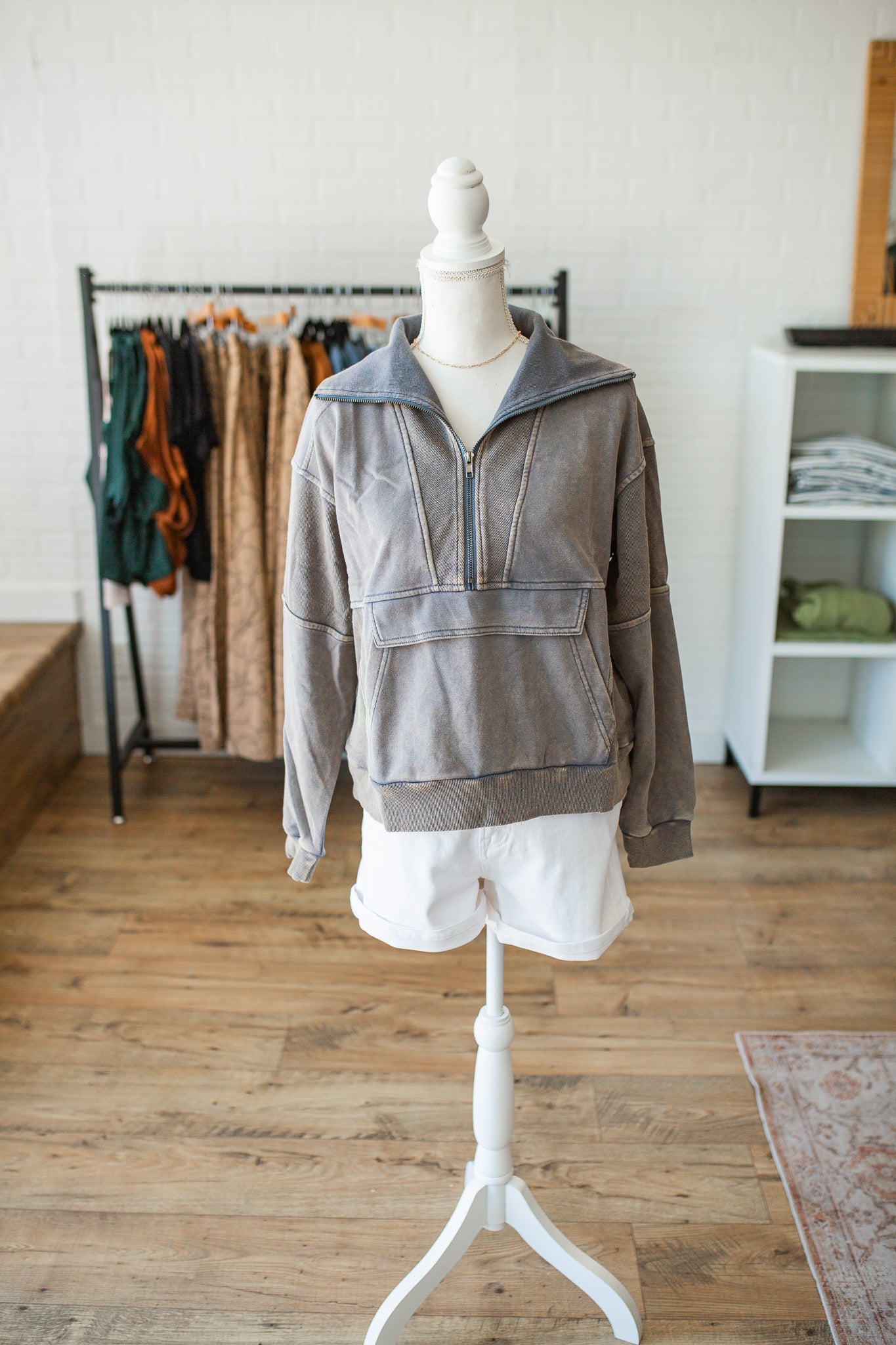Steel French Terry Sweatshirt