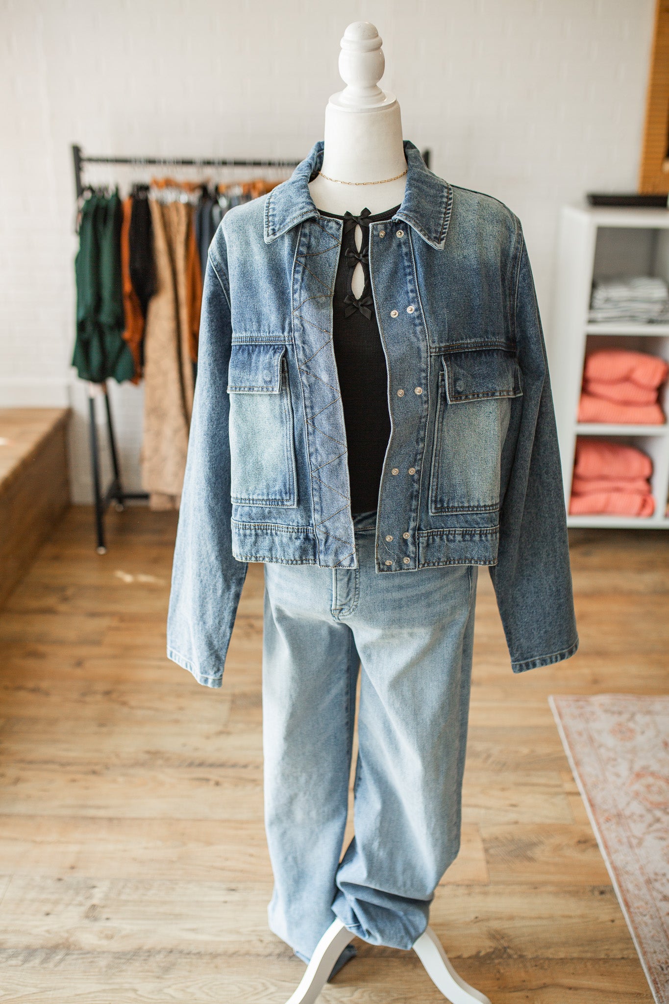 Camille Medium Wash Jacket