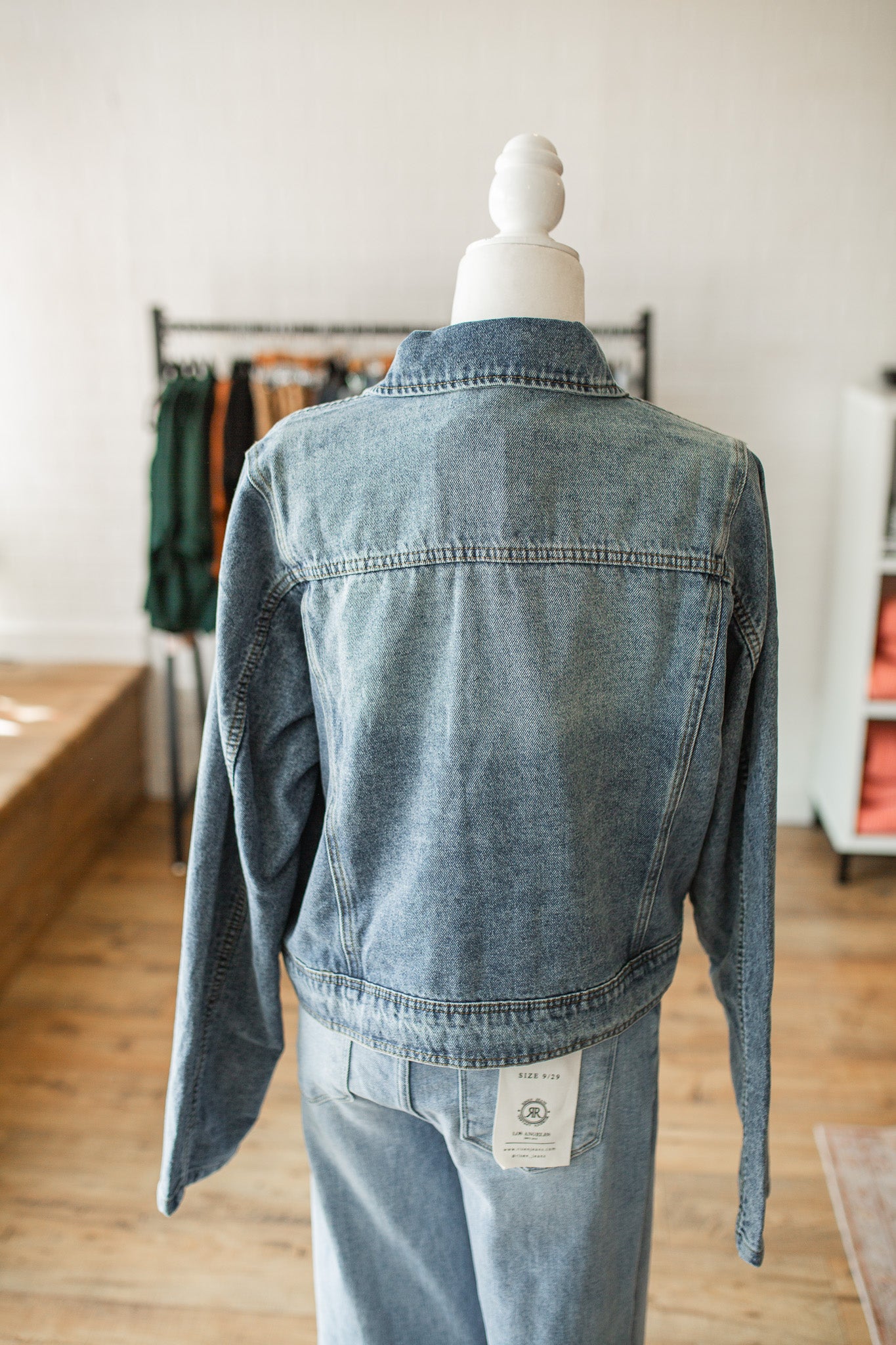 Camille Medium Wash Jacket
