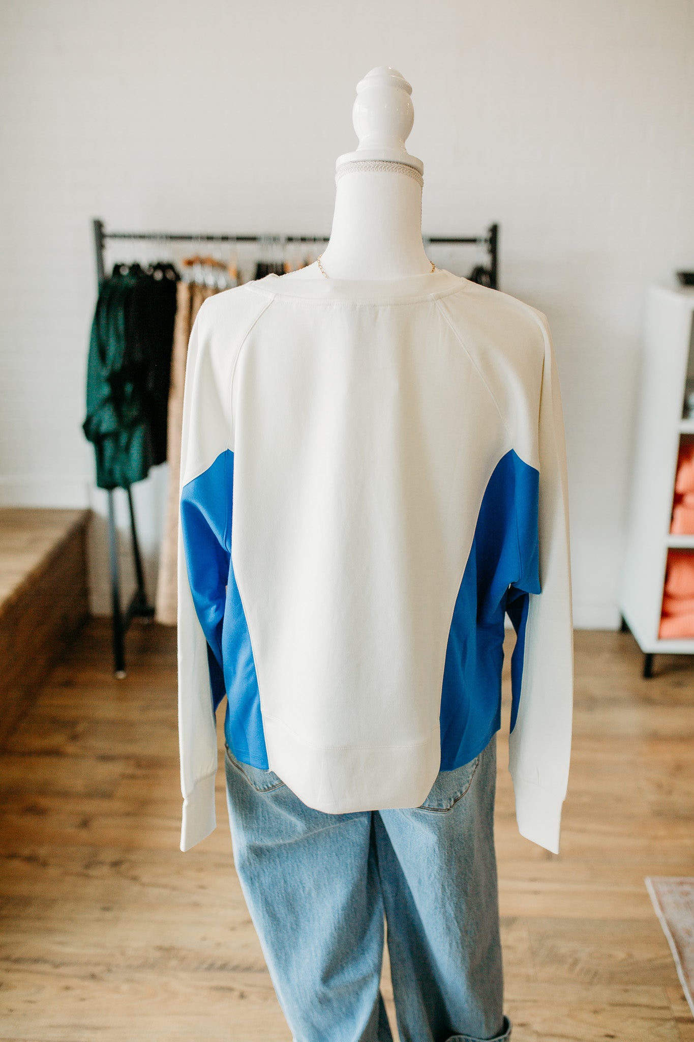 Royal Blue Color Block