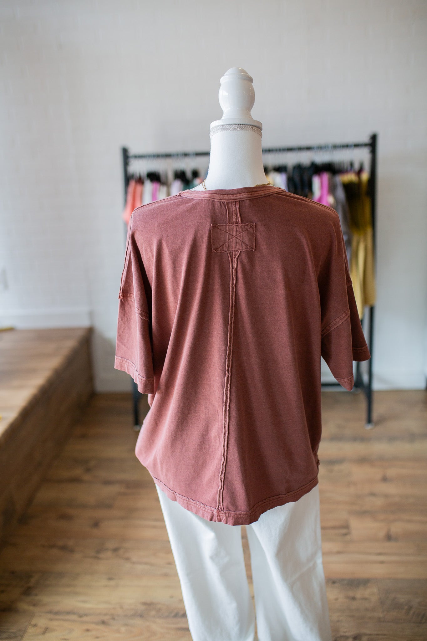 Terracotta Washed Tee