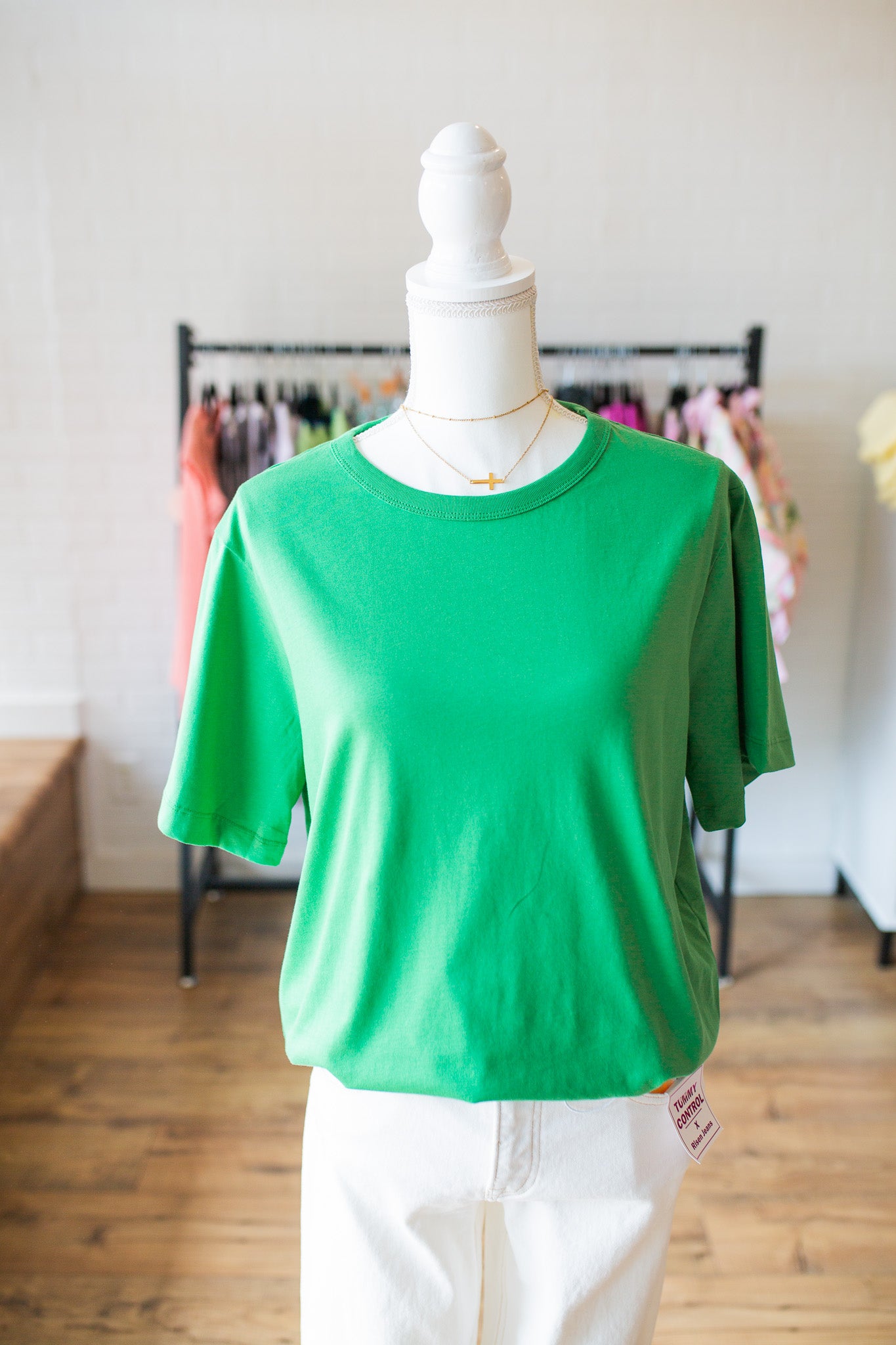 Green Basic Tee