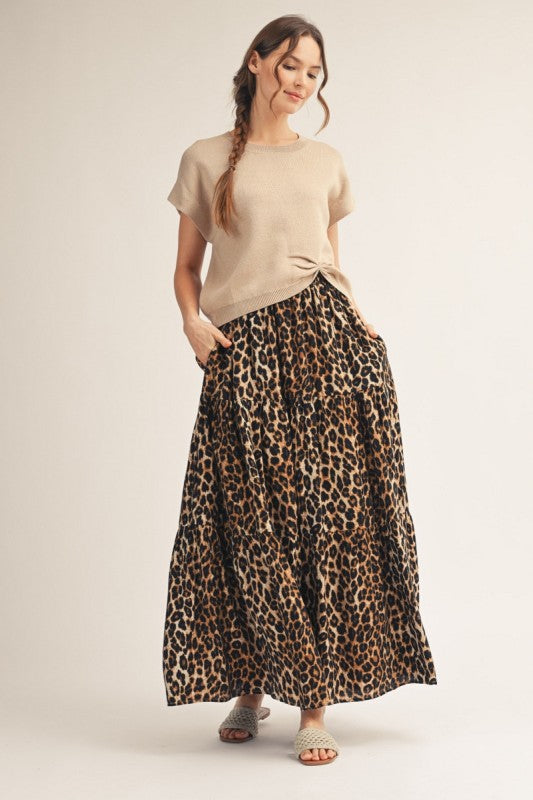 Champagne Front Knotted Sweater