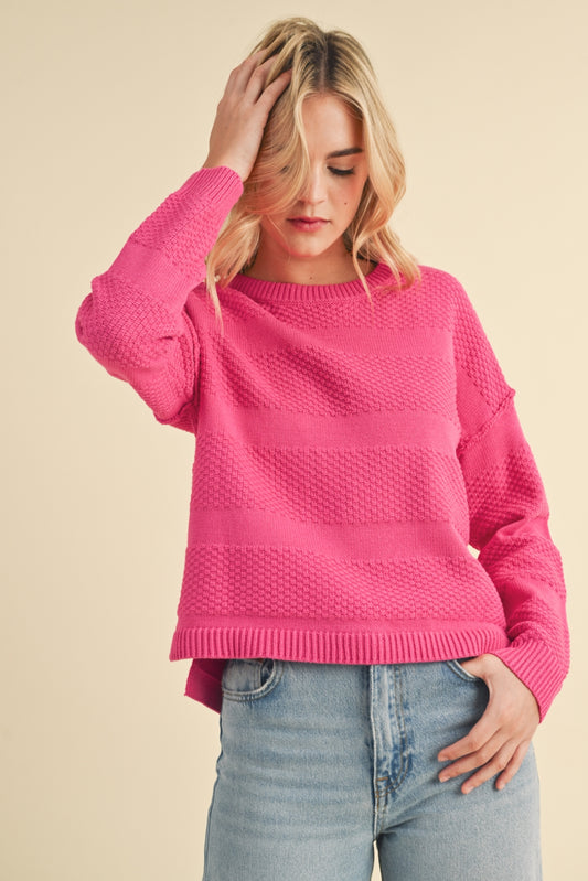 Punch Pink Sweater