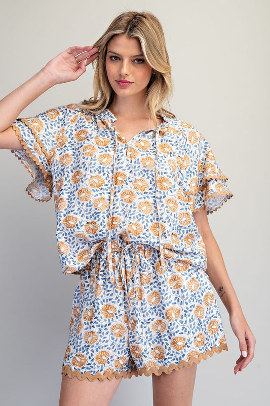 Honey Nut Blouse