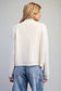 Snow Latte Zip Cardi