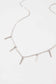 Bar Tassel Drop Necklaces