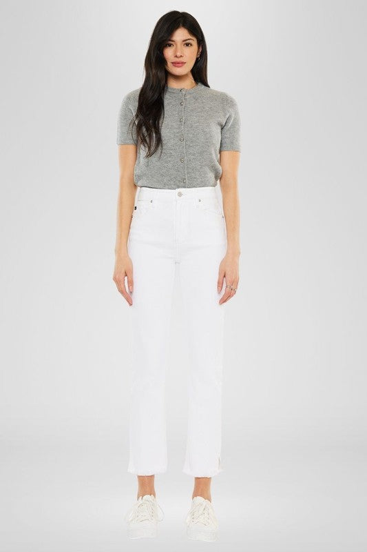 Kancan White Slim Straight