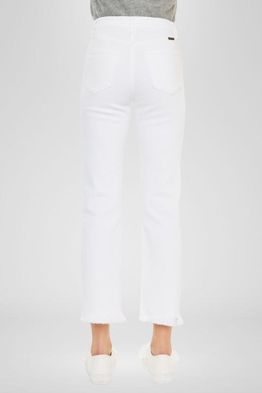 Kancan White Slim Straight