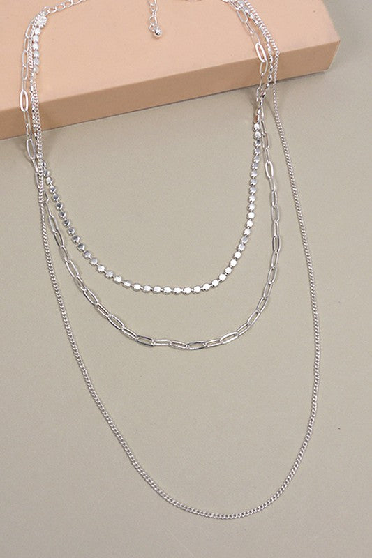 Unique Chain Multi Layered Necklace
