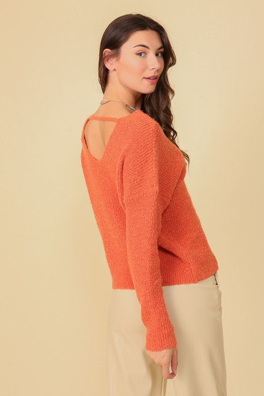 Dusty Coral V-Neck