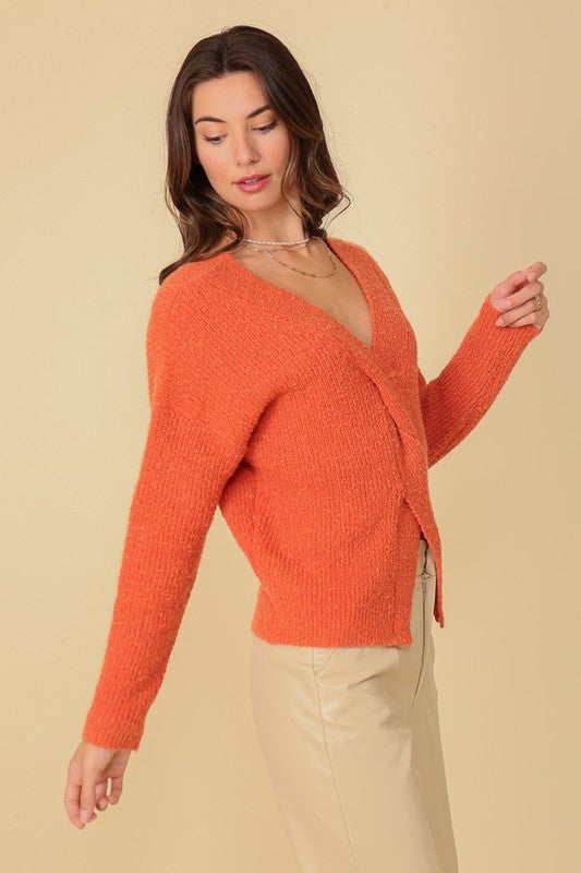 Dusty Coral V-Neck