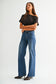 Mid-Rise Embellished Side Mica