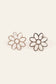 Silver Daisy Studs