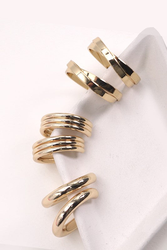 Ash Classic Hoop Trio