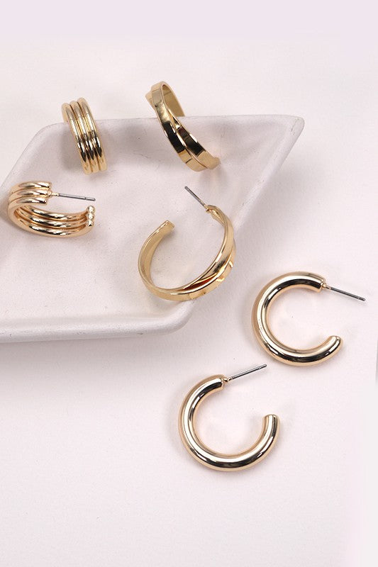 Ash Classic Hoop Trio