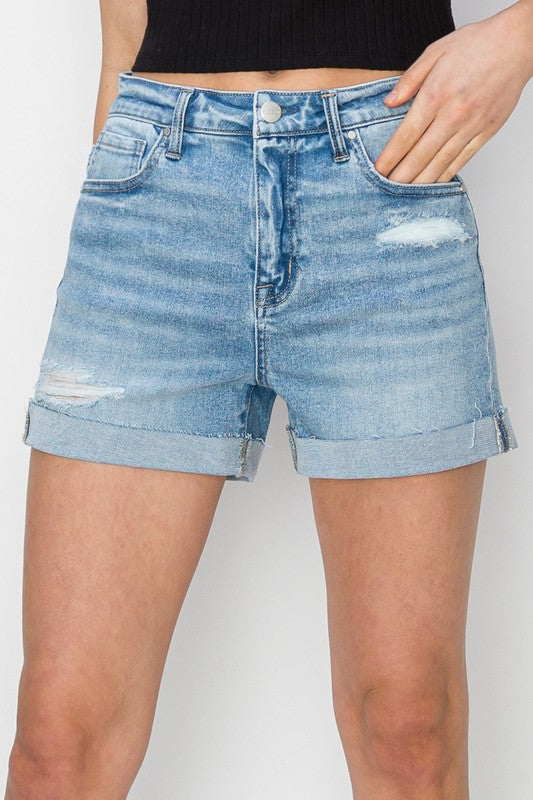 Demi Risen Cuffed Shorts