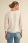 Natural 3/4 Sleeved Top