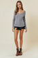 Dk Grey Button Up