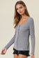 Dk Grey Button Up