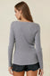 Dk Grey Button Up