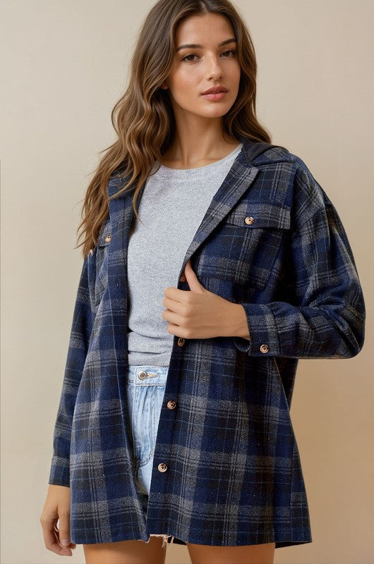 Midnight Hooded Jacket