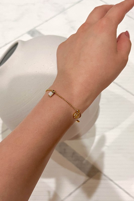 Ash Charm Bracelet