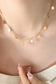 Gold Disc Necklace