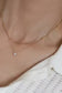 Rhinestone Ball Layered Necklace