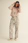 Wild Flowers Rope String Pants