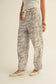 Wild Flowers Rope String Pants