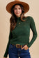 Hunter Green Floral Jacquard