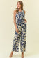 Paisley Print Jumpsuit