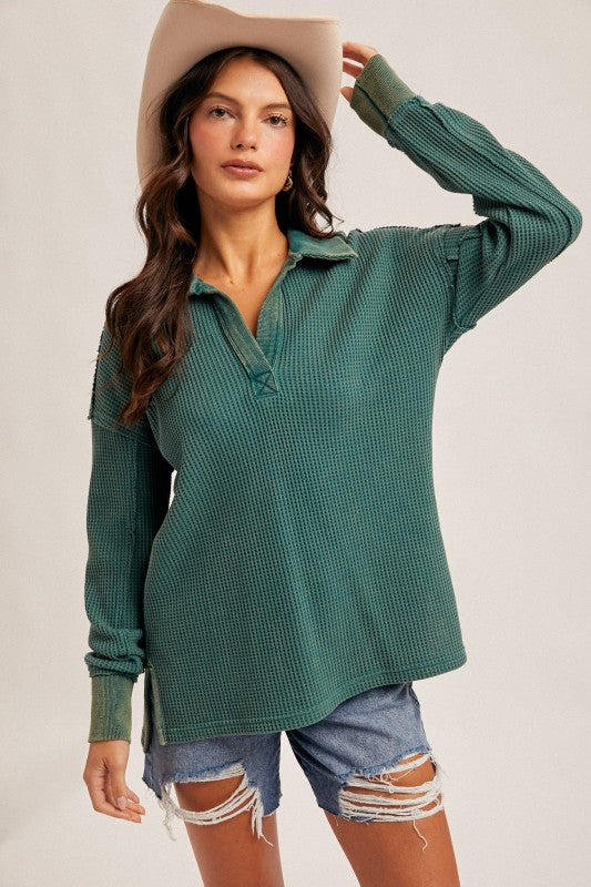 Forrest Green Washed Thermal