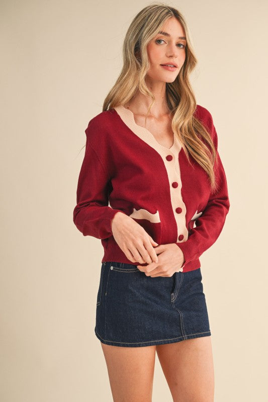 Cherry Vanilla Cardi