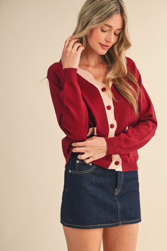 Cherry Vanilla Cardi