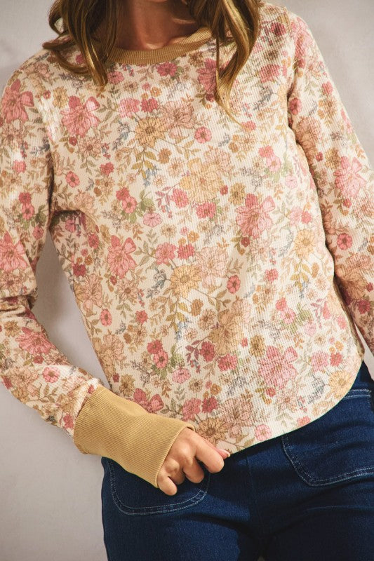 Autumns Floral Waffle