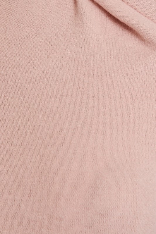 Pink Neck Detail Top