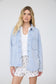 Light Blue Acid Wash Jacket