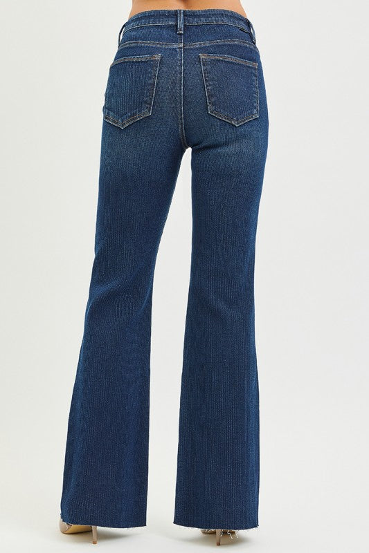 Corduroy Textured Risen Flares