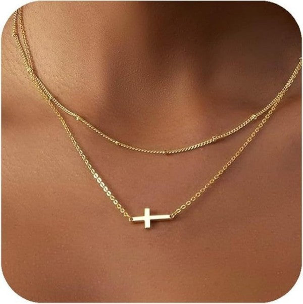 Cross Sideways Layered